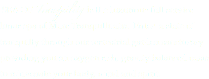  SEA OF Tranquility is the luxurious full service lunar spa of Mare Tranquillitatis. Enter a state of tranquilty through our terrestrial garden sancturary providing you an oxygen rich, gravity balanced oasis to rejuvenate your body, mind and spirit. 